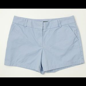 J. Crew light blue 3” Chino Shorts Size 2
